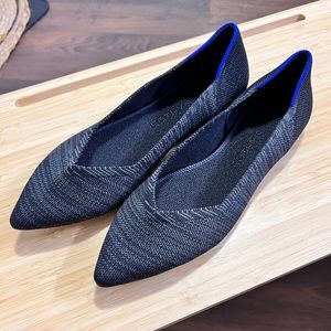 Rothy’s point ballet flats